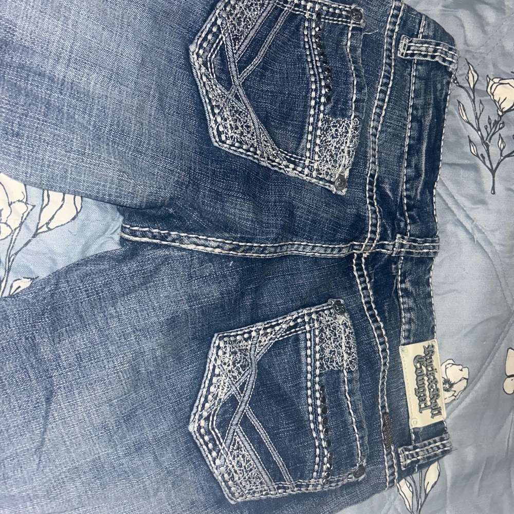 Rock & Roll Cowgirl Indigo Boot Cut Jeans
